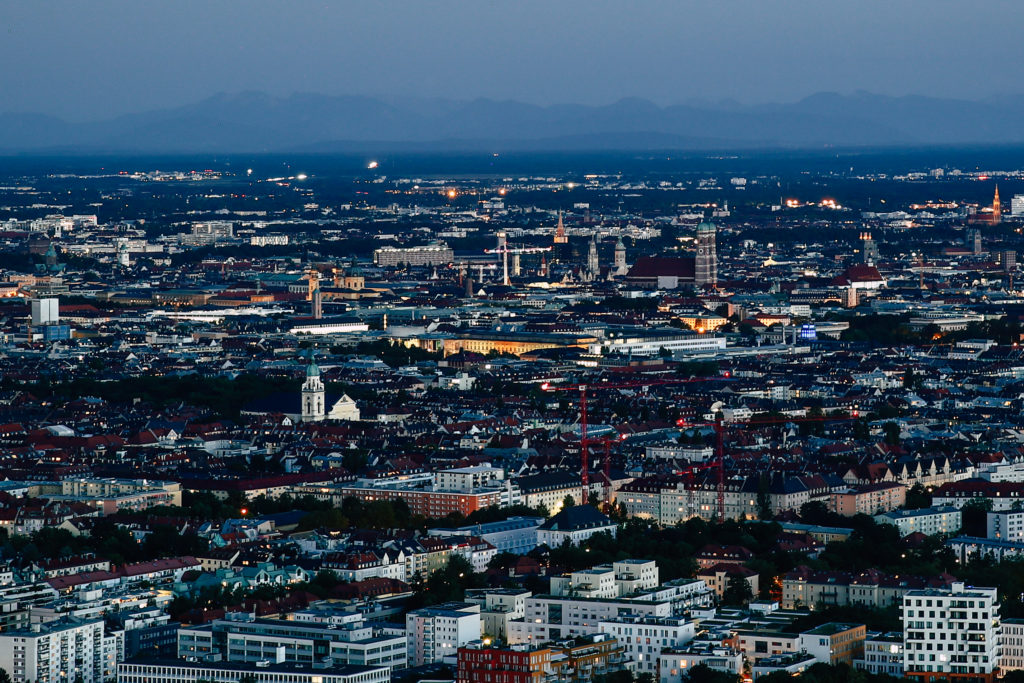 München Tipps: Aussicht vom Olympiaturm