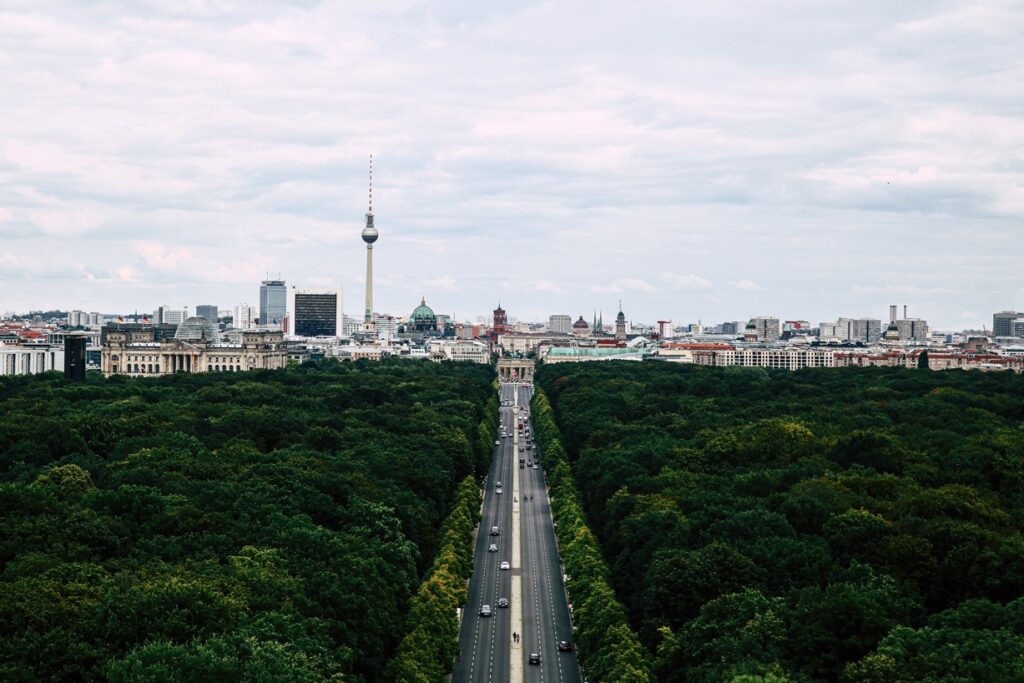 Berlin Siegessäule - Aussicht auf die Stadt - Sehenswürdigkeiten